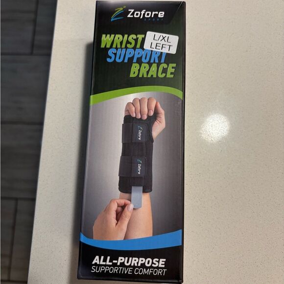 🔵 NWT Unisex Wrist Support Brace size S/M left - Picture 1 of 5